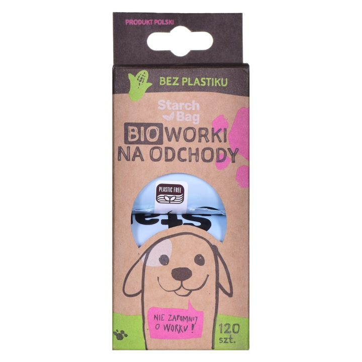 STARCH BAG - Dog poop bags - 8 x 15