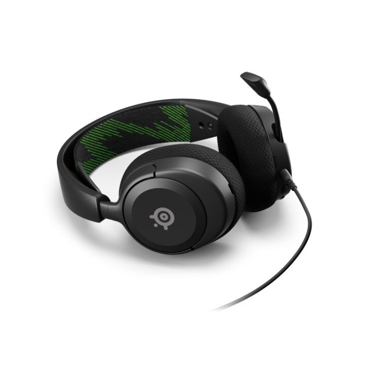 Steelseries ARCTIS NOVA 1X Headset Wired Head-band Gaming Black Green