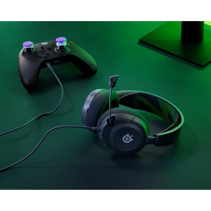 Steelseries ARCTIS NOVA 1X Headset Wired Head-band Gaming Black Green