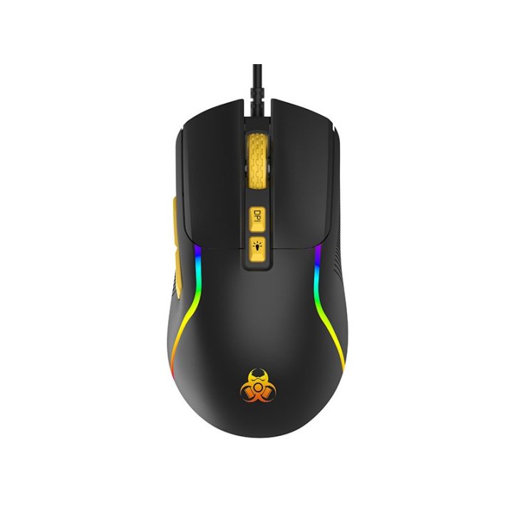 Tracer HORNET 87 keyboard Mouse included Gaming USB QWERTY English Black Yellow