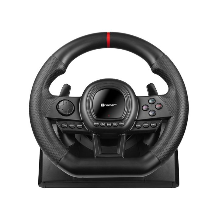 Tracer SimRacer Manual Gearbox 6in1 Black Steering wheel + pedals + shifter Analogue Nintendo Switch PC PlayStation 4 Playstatio