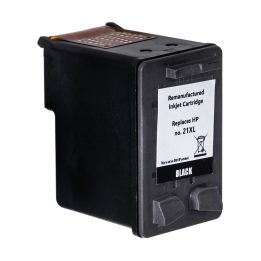 Superbulk B-H21XL Black Ink for HP Printer (Replacement HP 21XL C9351A) Standard
