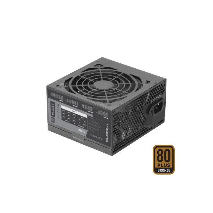 Tacens APB550B power supply unit 550 W 20+4 pin ATX ATX Black