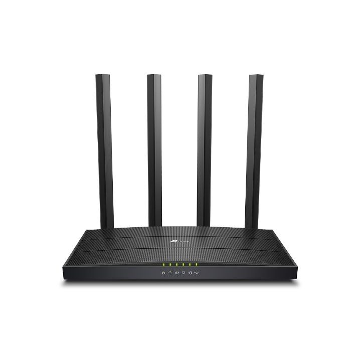 TP-Link Archer C6U wireless router Gigabit Ethernet Dual-band (2.4 GHz / 5 GHz) Black
