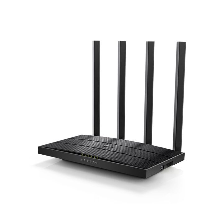 TP-Link Archer C6U wireless router Gigabit Ethernet Dual-band (2.4 GHz / 5 GHz) Black