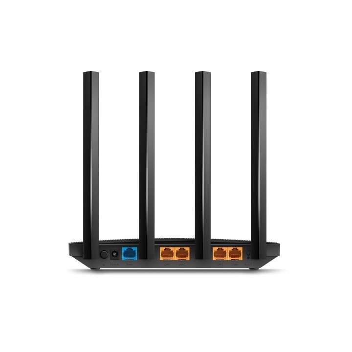 TP-Link Archer C6U wireless router Gigabit Ethernet Dual-band (2.4 GHz / 5 GHz) Black