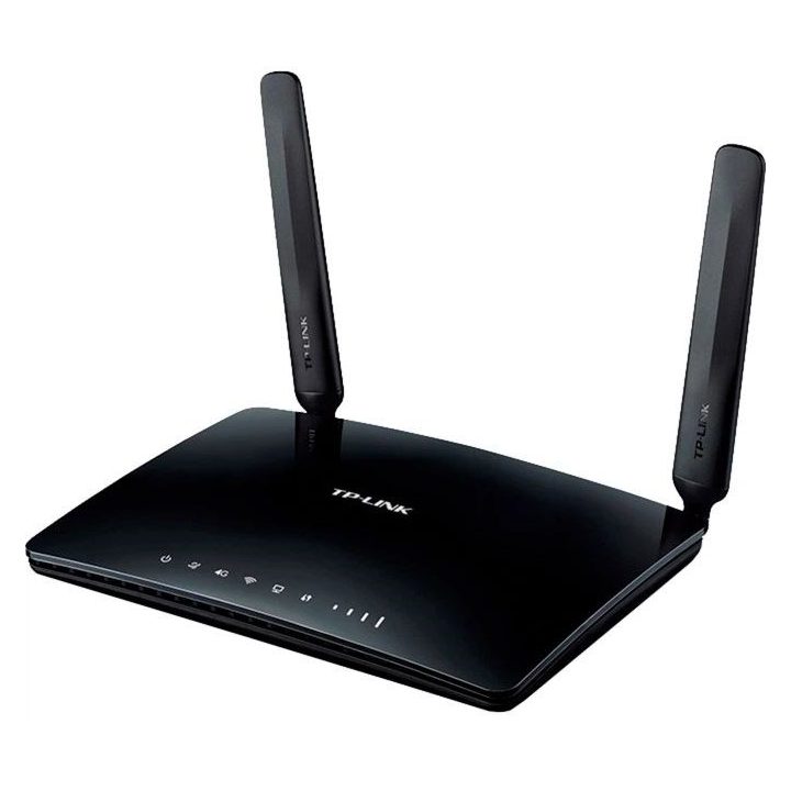TP-Link Archer MR200 wireless router Fast Ethernet Dual-band (2.4 GHz / 5 GHz) 4G Black