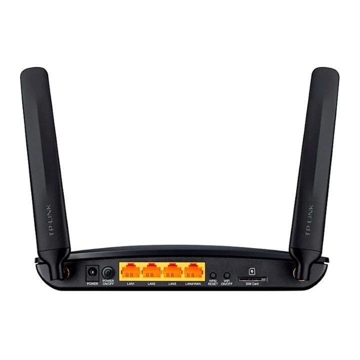 TP-Link Archer MR200 wireless router Fast Ethernet Dual-band (2.4 GHz / 5 GHz) 4G Black