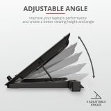 Trust GXT 1125 Quno Notebook stand Black 43.2 cm (17 )