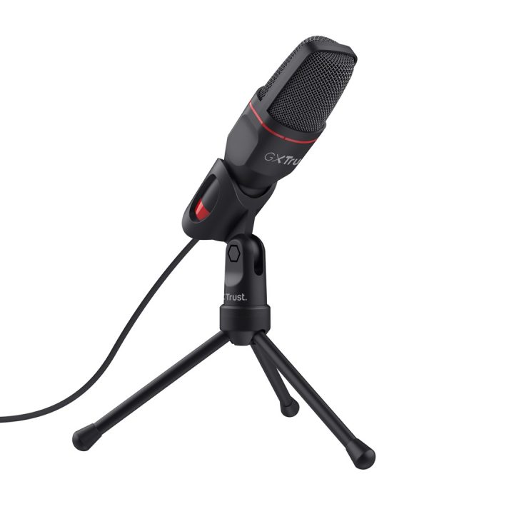Trust GXT 212 Black Red PC microphone