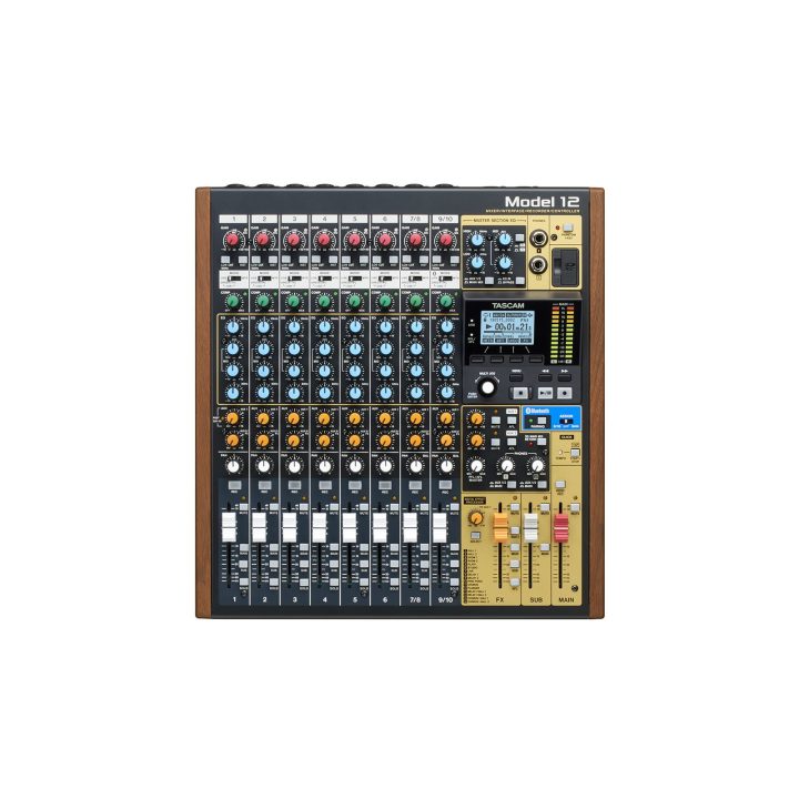 Tascam Model 12 12 channels 20 - 20000 Hz Black Wood