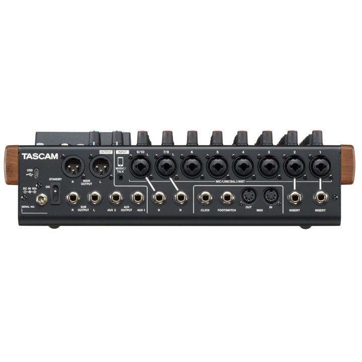 Tascam Model 12 12 channels 20 - 20000 Hz Black Wood
