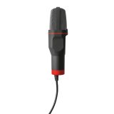 Trust GXT 212 Black Red PC microphone