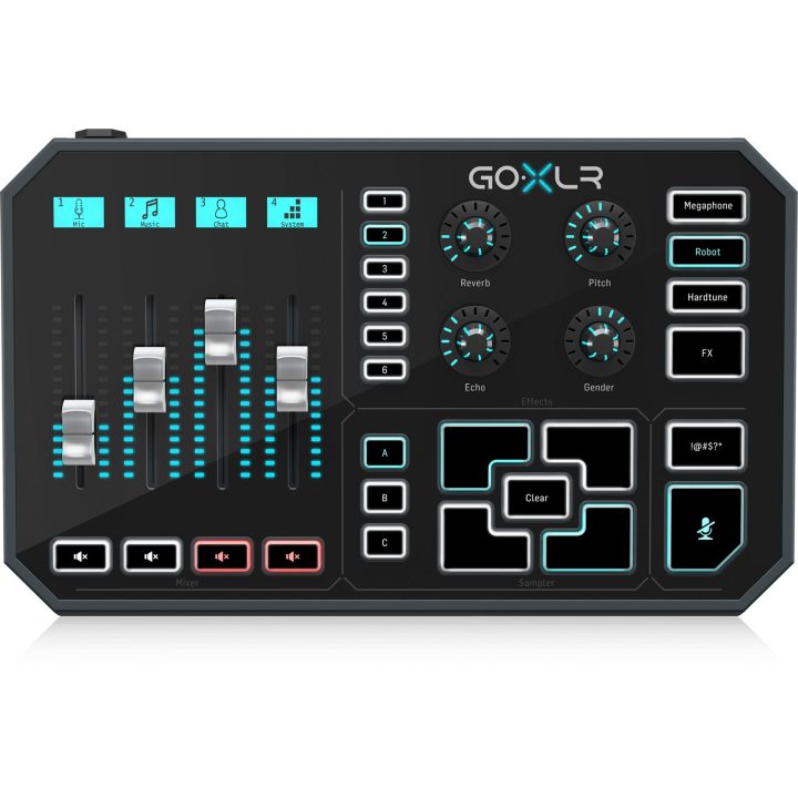 TC Helicon GO XLR - mixer and sampler for streaming