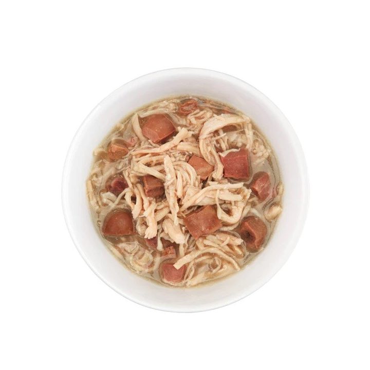 SCHESIR After dark Chicken in broth - wet cat food - 80g