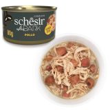 SCHESIR After dark Chicken in broth - wet cat food - 80g