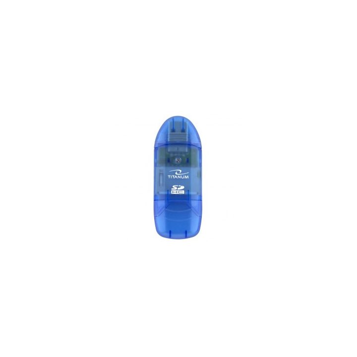 TITANUM TA101B card reader Blue USB 2.0