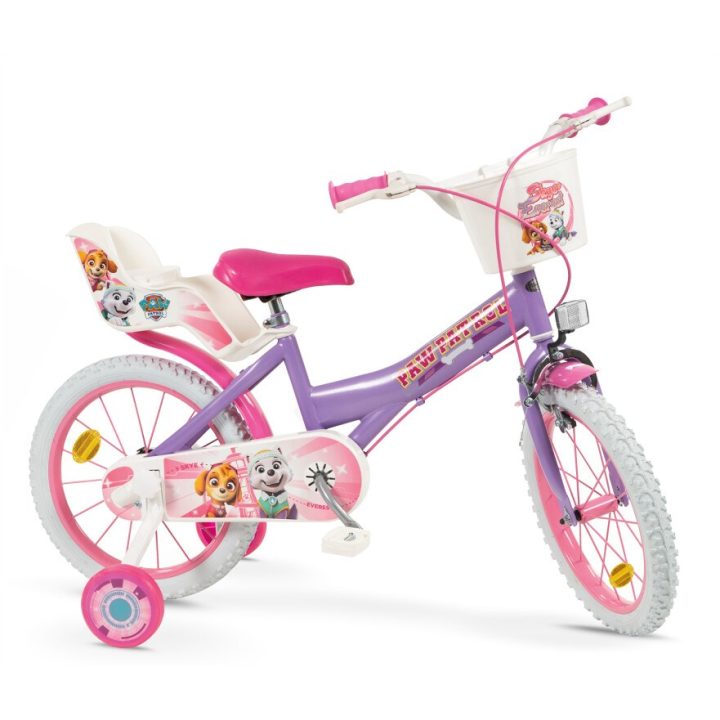 Children's Bike 16 Paw Patrol Purple 1680 Girl TOIMSA
