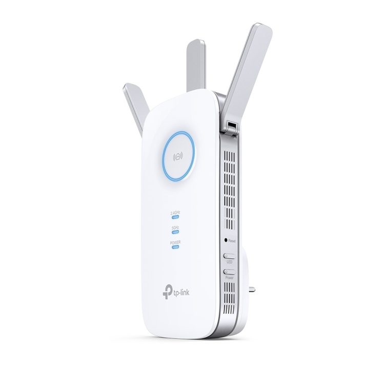 TP-Link RE550 network extender Network transmitter & receiver White 10 100 1000 Mbit/s