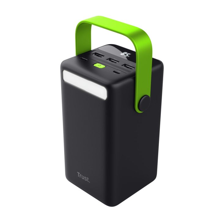 Trust Redoh XXL - 50 000 mAh power bank (black green)