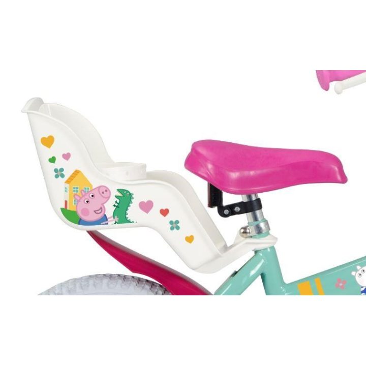 Children's bicycle 14 Peppa Pig green 1498 TOIMSA