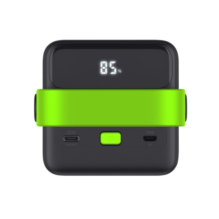 Trust Redoh XXL - 50 000 mAh power bank (black green)