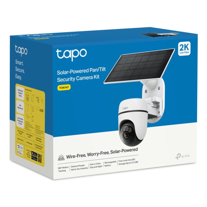 TP-Link Tapo TC90 KIT security camera Bulb IP security camera Outdoor 2304 x 1296 pixels Ceiling/Wall/Pole