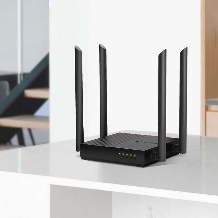 TP-LINK ARCHER C64 dual-band W-Fi router black