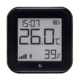 Shelly H&T Gen3 Black Temperature and Humidity Sensor