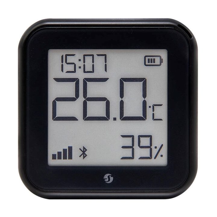Shelly H&T Gen3 Black Temperature and Humidity Sensor
