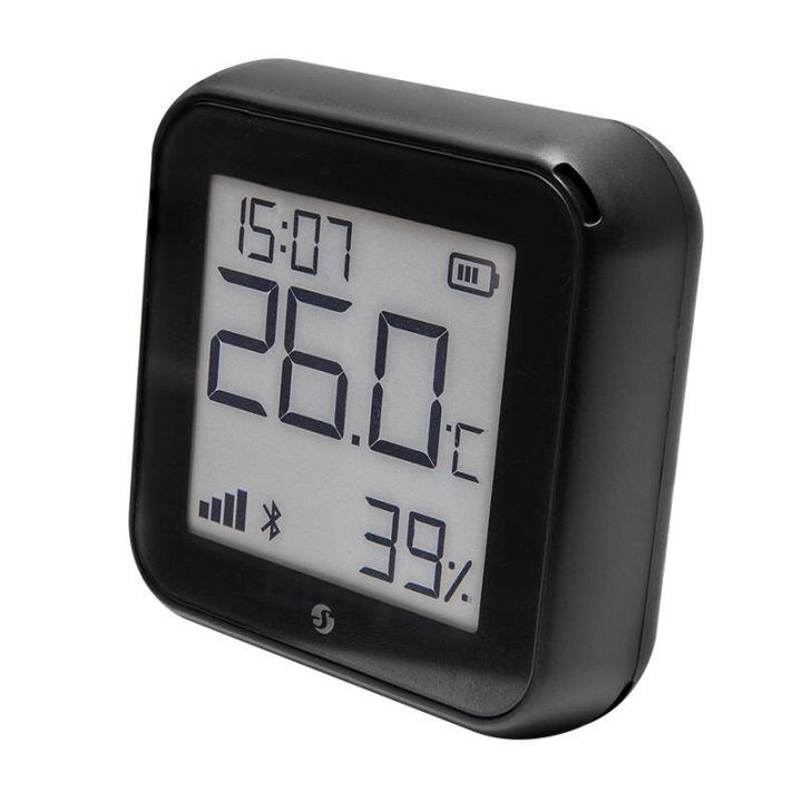 Shelly H&T Gen3 Black Temperature and Humidity Sensor