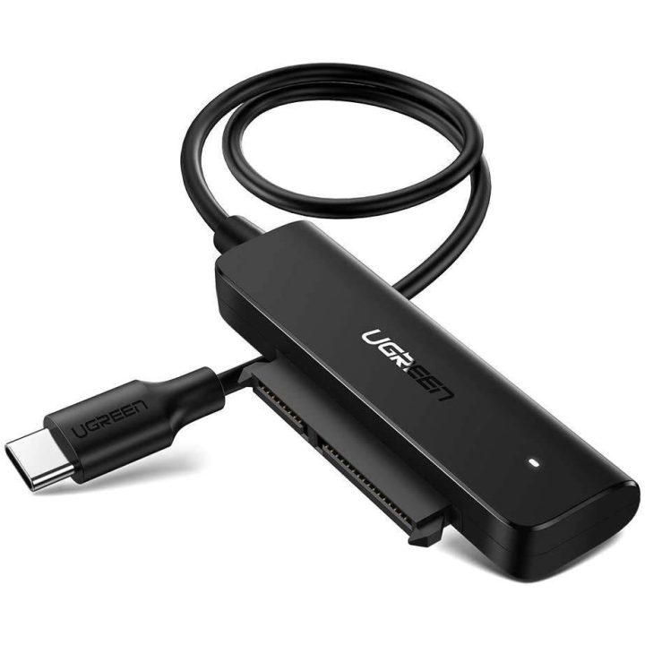 Ugreen USB-C 3.0 adapter for 2.5 SATA drive 50 cm Silver AV144