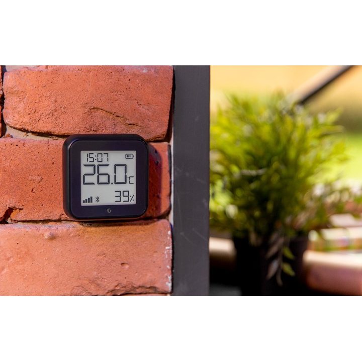 Shelly H&T Gen3 Black Temperature and Humidity Sensor