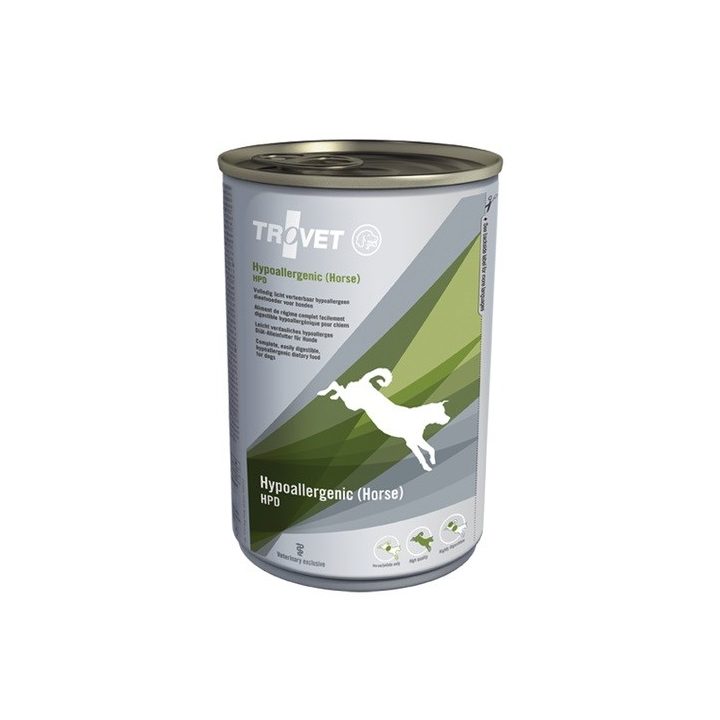 TROVET Hypoallergenic HPD with horse - Wet dog food - 400 g