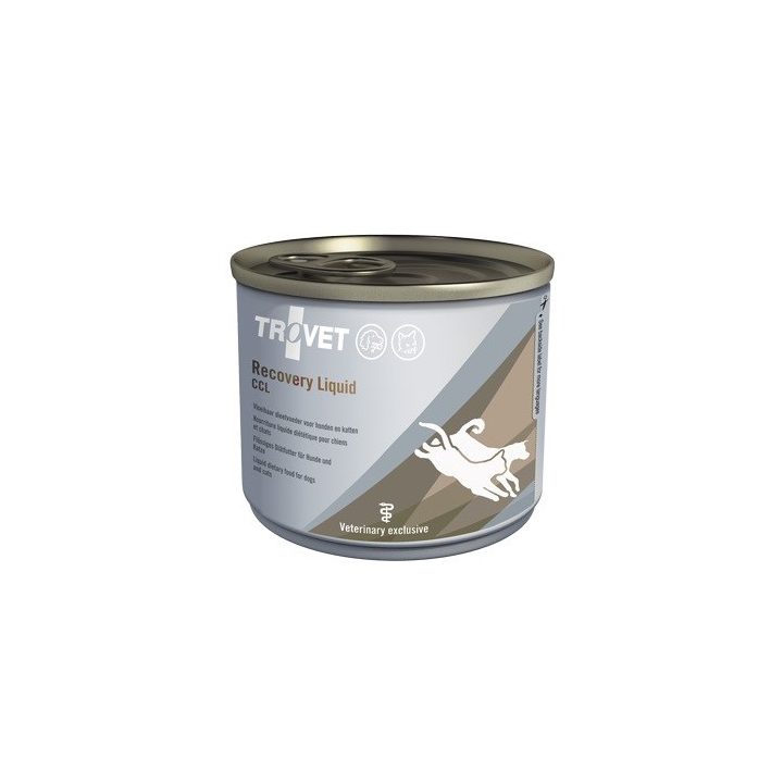 TROVET Recovery Liquid CCL - wet food for dogs and cats - 190g
