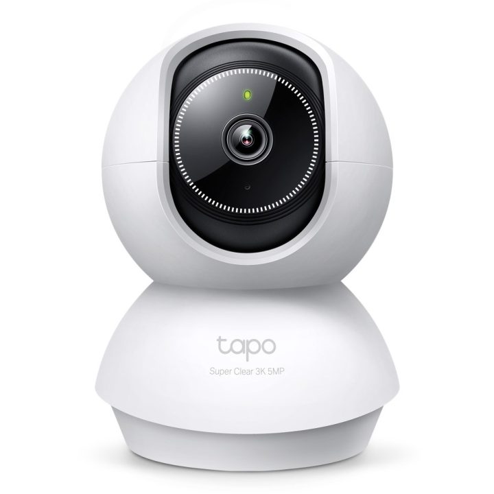 TP-Link Tapo Pan/Tilt AI Home Security Wi-Fi Camera SPEC: 3K 5MP (2880×1620) 2.4 GHz Horizontal 360o