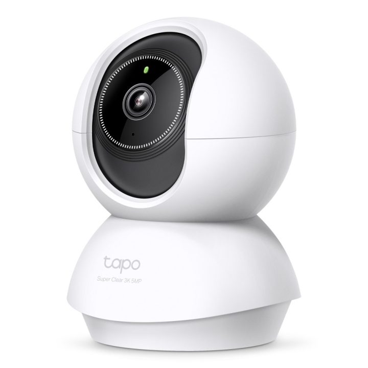 TP-Link Tapo Pan/Tilt AI Home Security Wi-Fi Camera SPEC: 3K 5MP (2880×1620) 2.4 GHz Horizontal 360o