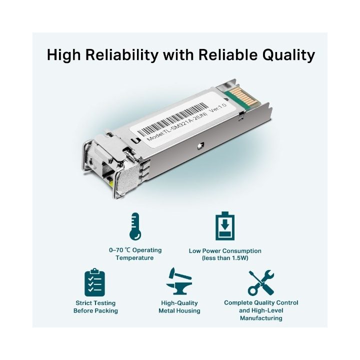 TP-Link Gigabit Single-Mode WDM Bi-Directional SFP Module
