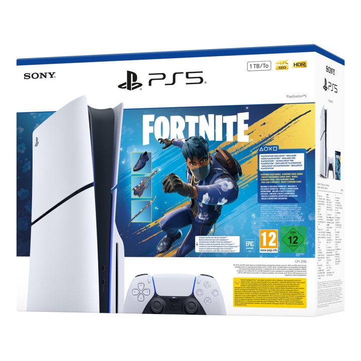 Sony PlayStation 5 Slim Console + Fortnite Blooming Chaos