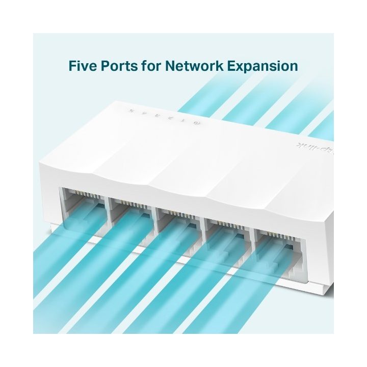 TP-Link LS1005 network switch Unmanaged Fast Ethernet (10/100) White