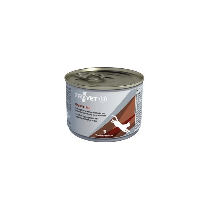 TROVET Hepatic HLD with chicken - wet cat food - 200g