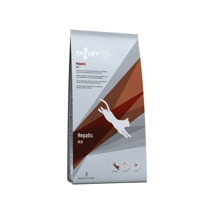 TROVET Hepatic HLD – dry cat food – 2.5 kg