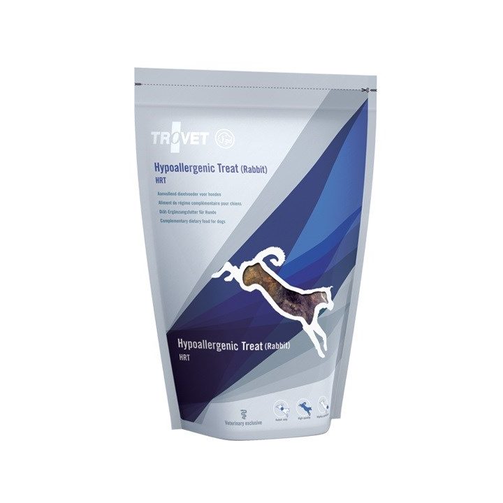 TROVET Hypoallergenic Treat HRT with rabbit - Dog treat - 250g