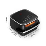 Tefal Easy Fry XL Surface FW4018E0 fryer Single Stand-alone 2200 W Hot air fryer Black