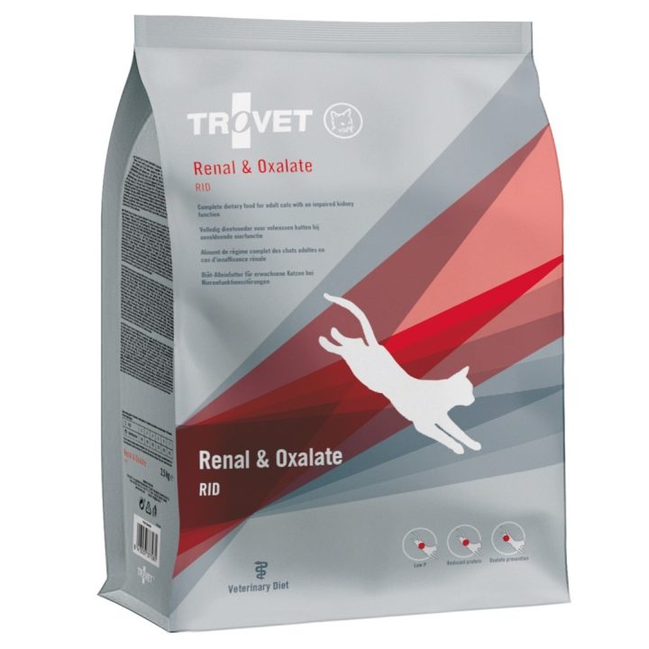 TROVET Renal & Oxalate RID - dry cat food - 2 5kg