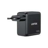 UNITEK GAN CHARGER WITH DISPLAY 140W 3xUSB-C