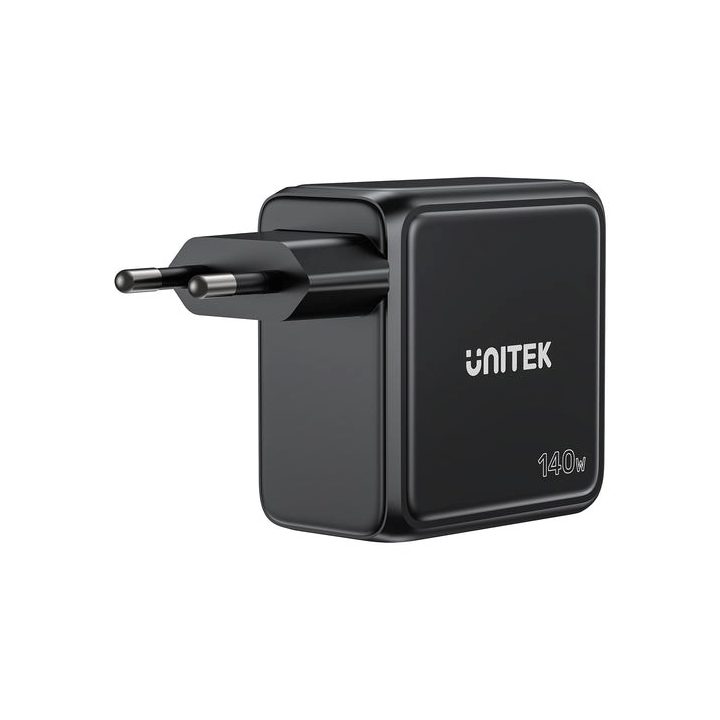 UNITEK GAN CHARGER WITH DISPLAY 140W 3xUSB-C