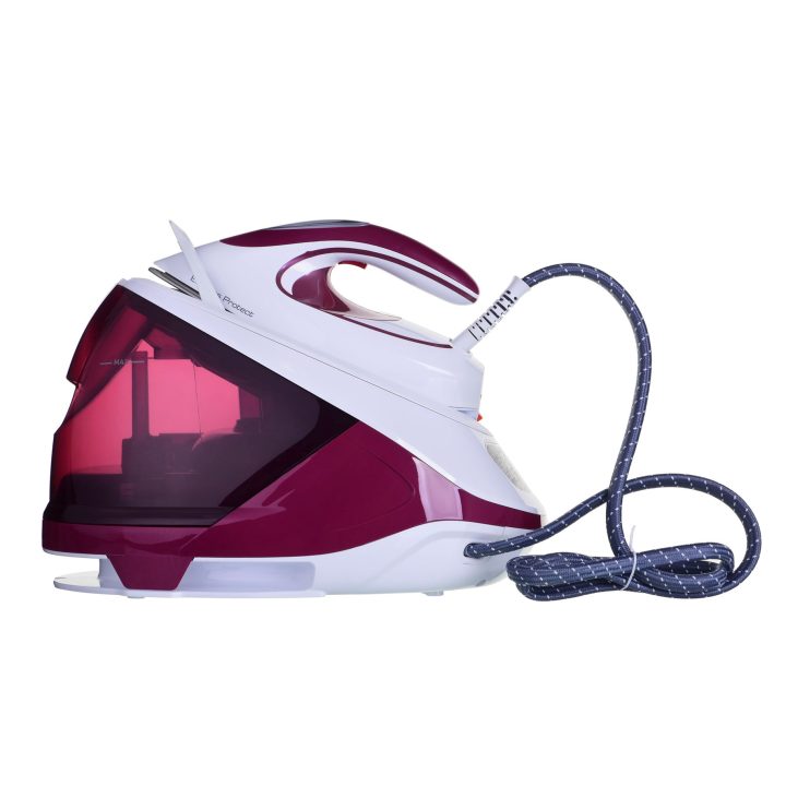 Tefal Express Protect SV9201E0 steam ironing station 2800 W 1.8 L Durilium AirGlide Autoclean soleplate Purple White