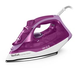 Tefal FV2836 Dry & Steam iron Ceramic soleplate 2400 W Purple White