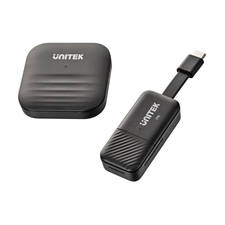 UNITEK V1184A01 AV extender AV transmitter & receiver Black